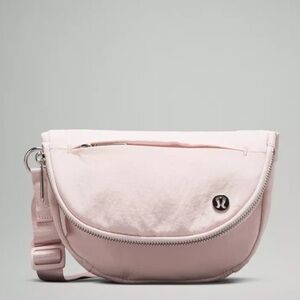 NWT Lululemon Athletica All Night *Micro Festival Bag 2L in Flush Pink